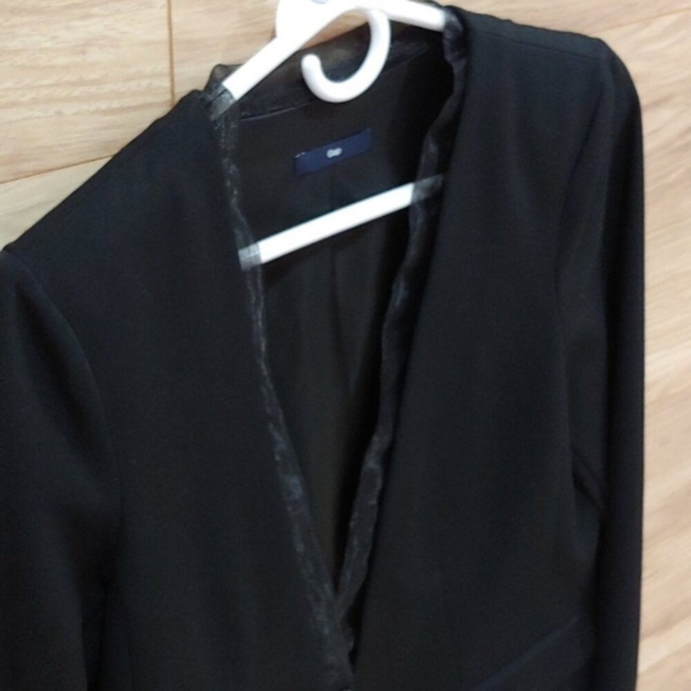 Gap Black Blazer Jacket 6 - Picture 3 of 6